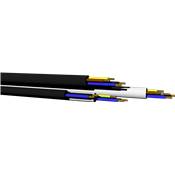Cable acrílico 0,6-1kV 2X1 mm negro