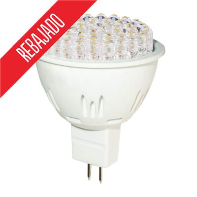 54 LEDS 2,7 W MR-16 120º 3000ºK