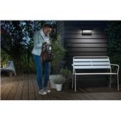 Aplique exterior "Bustan" led 2 X 4,5 W con sensor