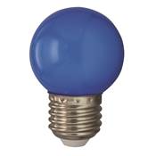 ESFERICA LED E27 2W 230V AZUL