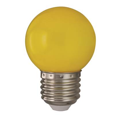 ESFERICA LED E27 2W 230V AMARILLA