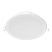 Down-light redondo "Meson" blanco 17 W 6500ºK Ø165