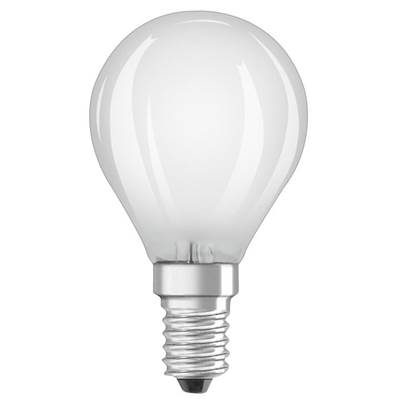 Esférica LED mate E-14 4W 4000K OSRAM