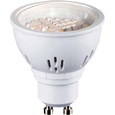 BOMBILLA 60 LEDS SMD 3 W GU-10 110º 6500ºK