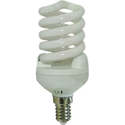 Bombilla bajo consumo espiral E-14 23 W 4000ºK