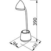 Flexo sobremesa "Hat"