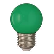 ESFERICA LED E27 2W 230V VERDE