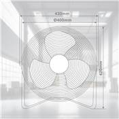 Ventilador metalico de suelo 40cm 70W