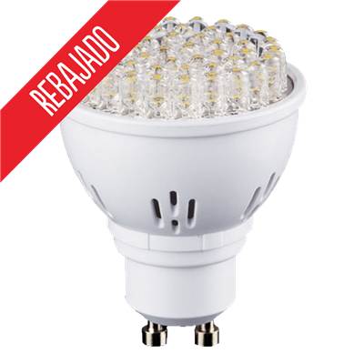 54 LEDS 2,7 W GU-10 120º 3000ºK