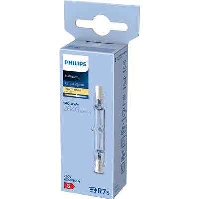 Eco-halógena lineal 78 mm Philips 140 W
